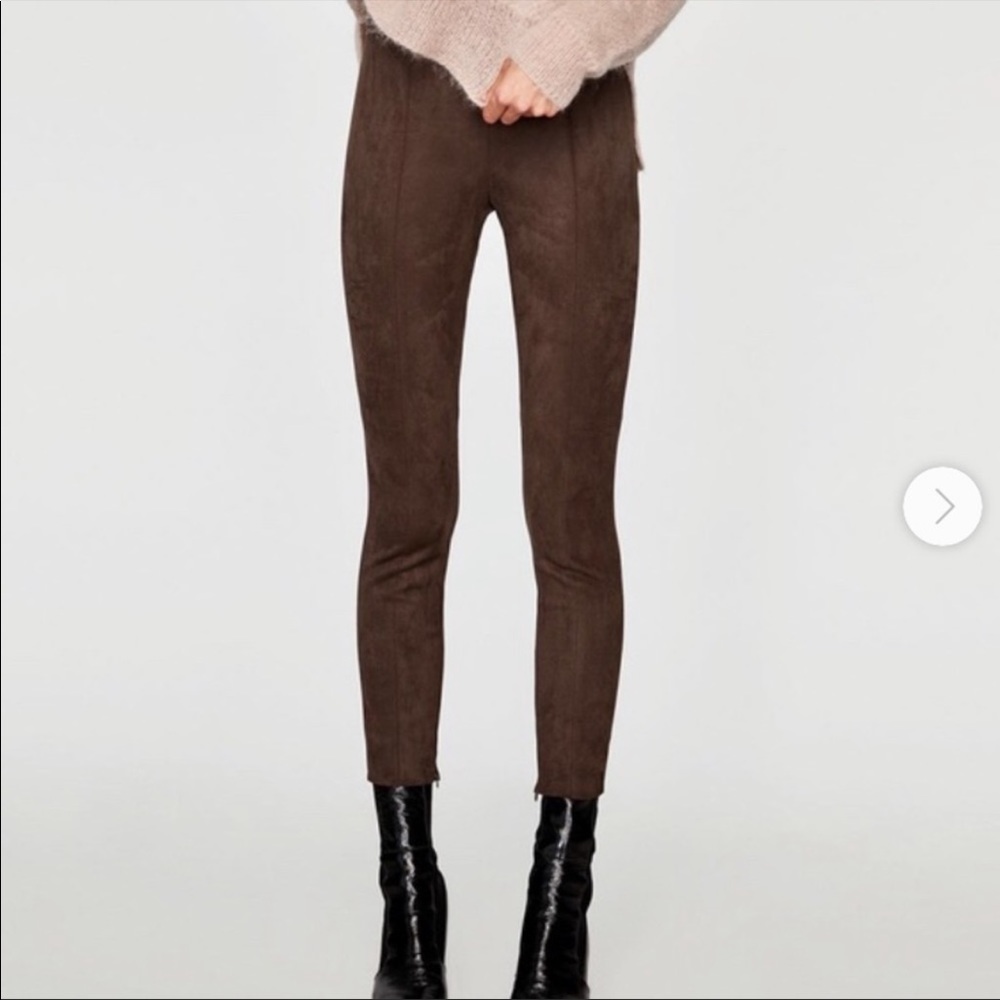 Zara Suede pants